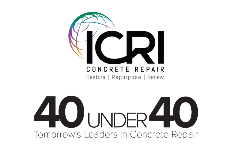 40 UNDER 40- ICRI Leaders In Concrete Repair